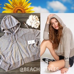 🌴🔆RVCA- CASTOR ZIP UP HOODIE🔆🌴